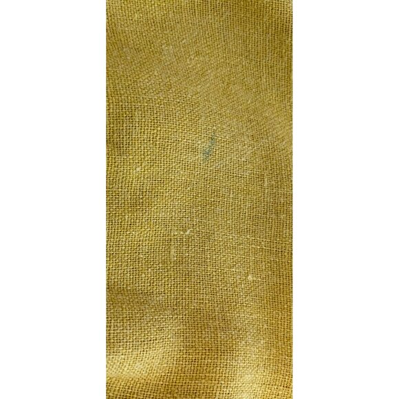 DFA New York Woman 1X Top Gold Sleeveless Babydoll Linen Blend Boho Preppy City - Picture 8 of 10